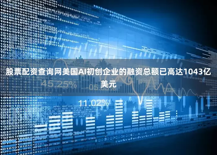 股票配资查询网美国AI初创企业的融资总额已高达1043亿美元